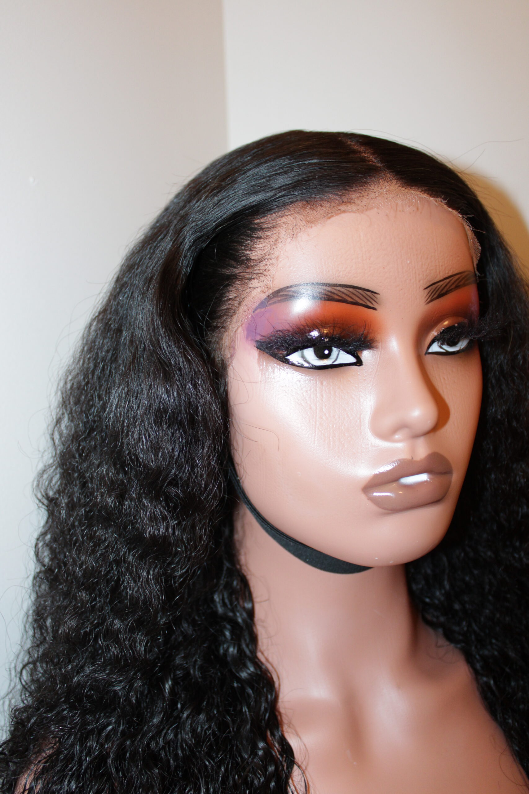 LACE FRONTAL BURMESE CURLY WIG - Image 4